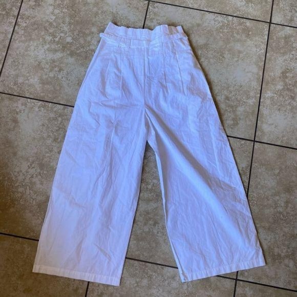 Urban Outfitters White Culotte Pants - Picture 4 of 9